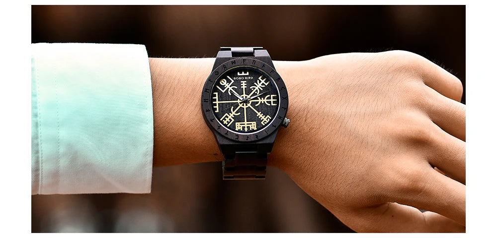Wooden Viking Watch