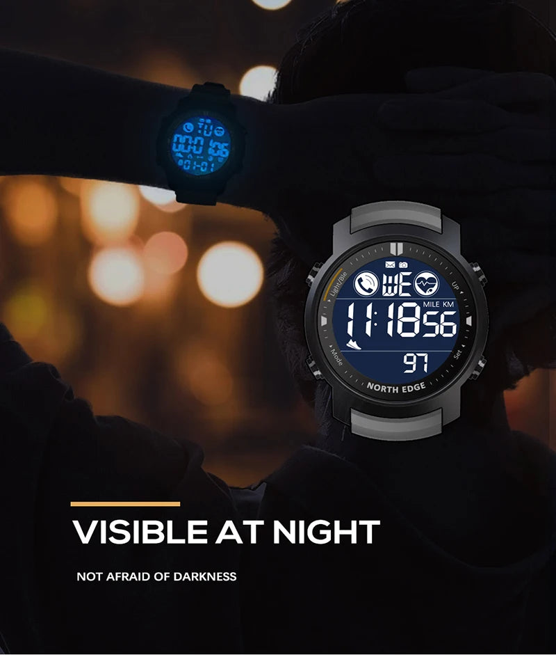 NORTH EDGE Military Digital Sports Watch