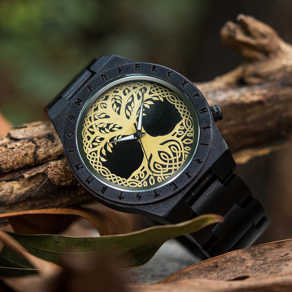 Wooden Viking Watch