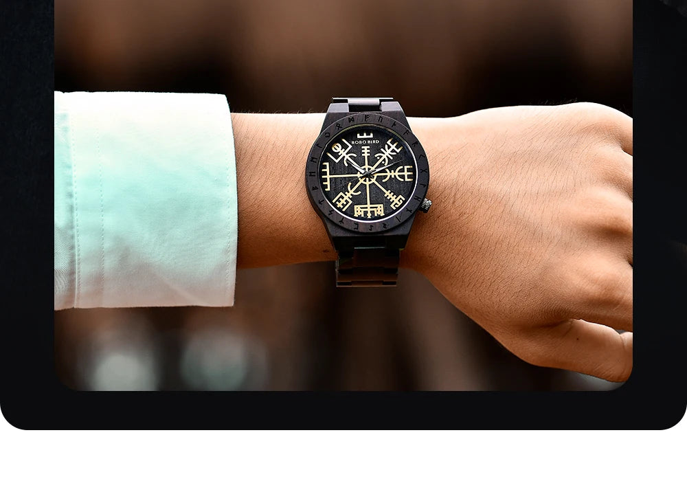 Wooden Viking Watch