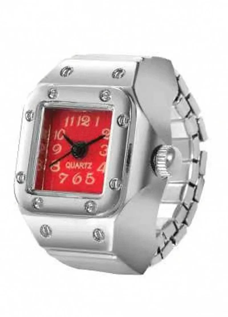 Vintage Punk Finger Watch Ring