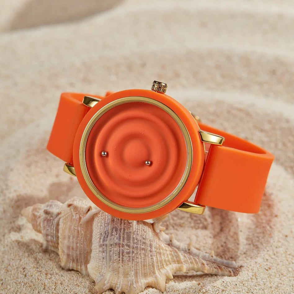 Floating Magnetic Pointer Watch