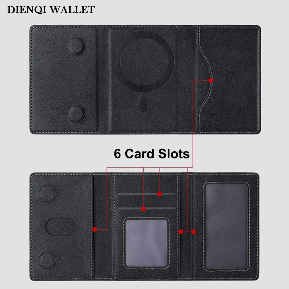 Trifold Magnetic Phone Wallet