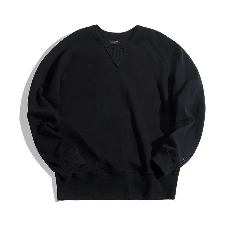 Minimalist Comfort – Men&#39;s Oversized Streetwear Sweatshirt