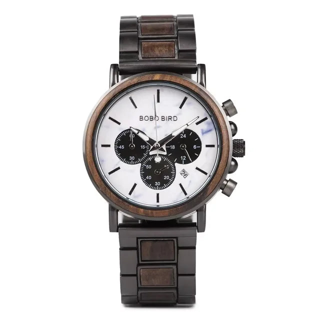 Men’s Wooden Chronograph