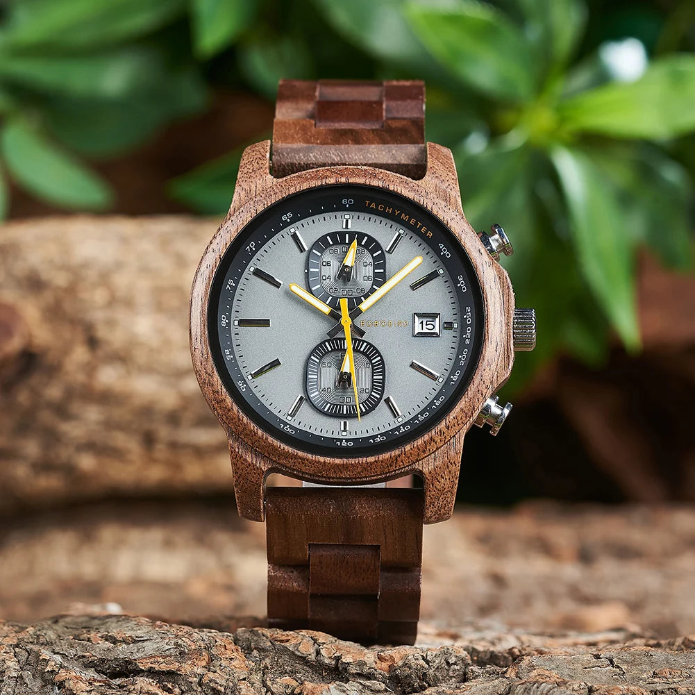 Wooden Men&#39;s Watch