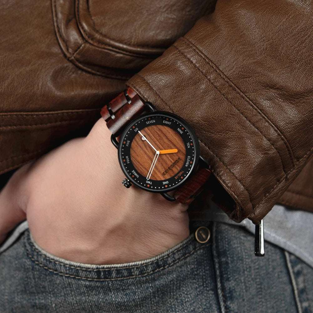 Wooden Quartz Watch