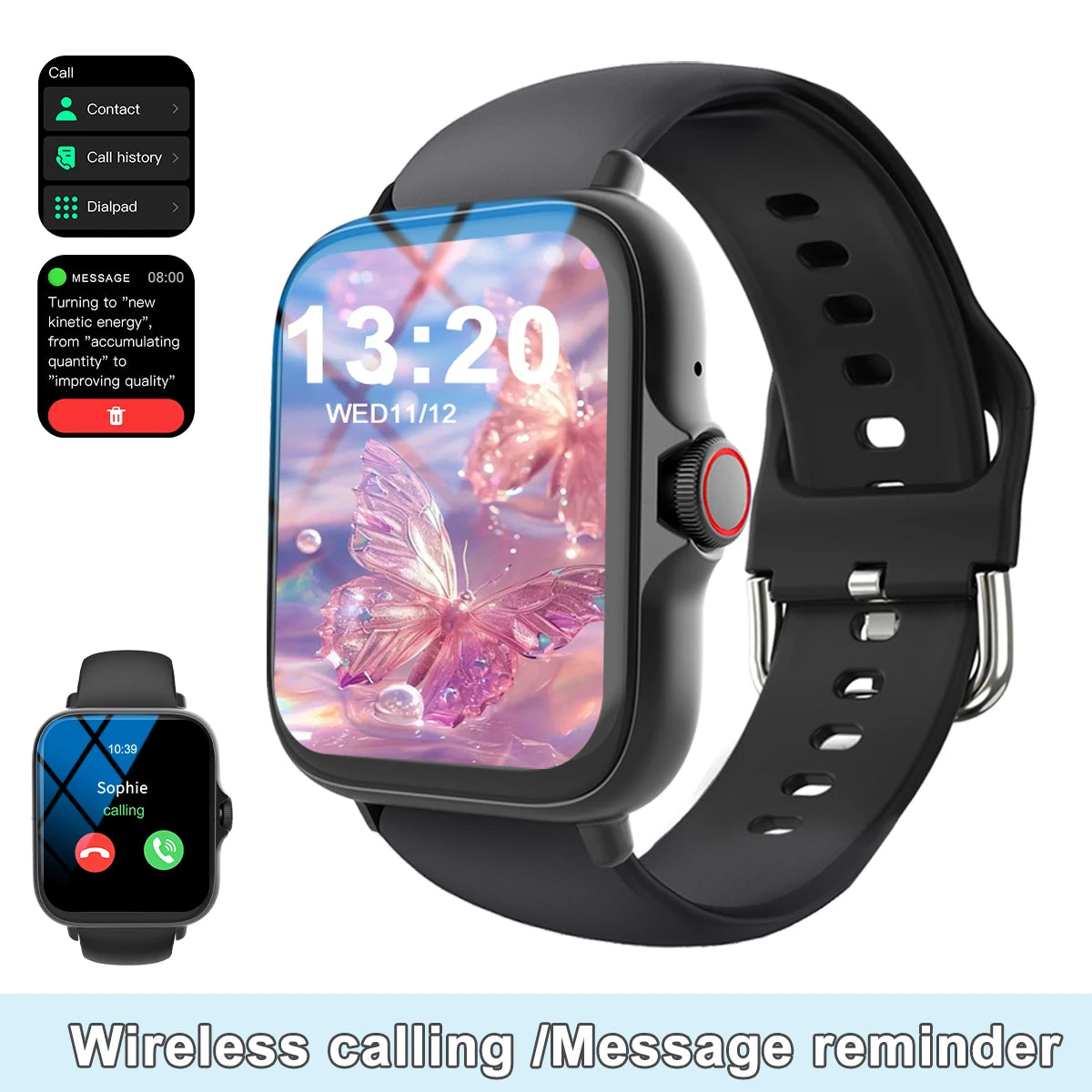 Smartwatch with 1.83-Inch HD Screen