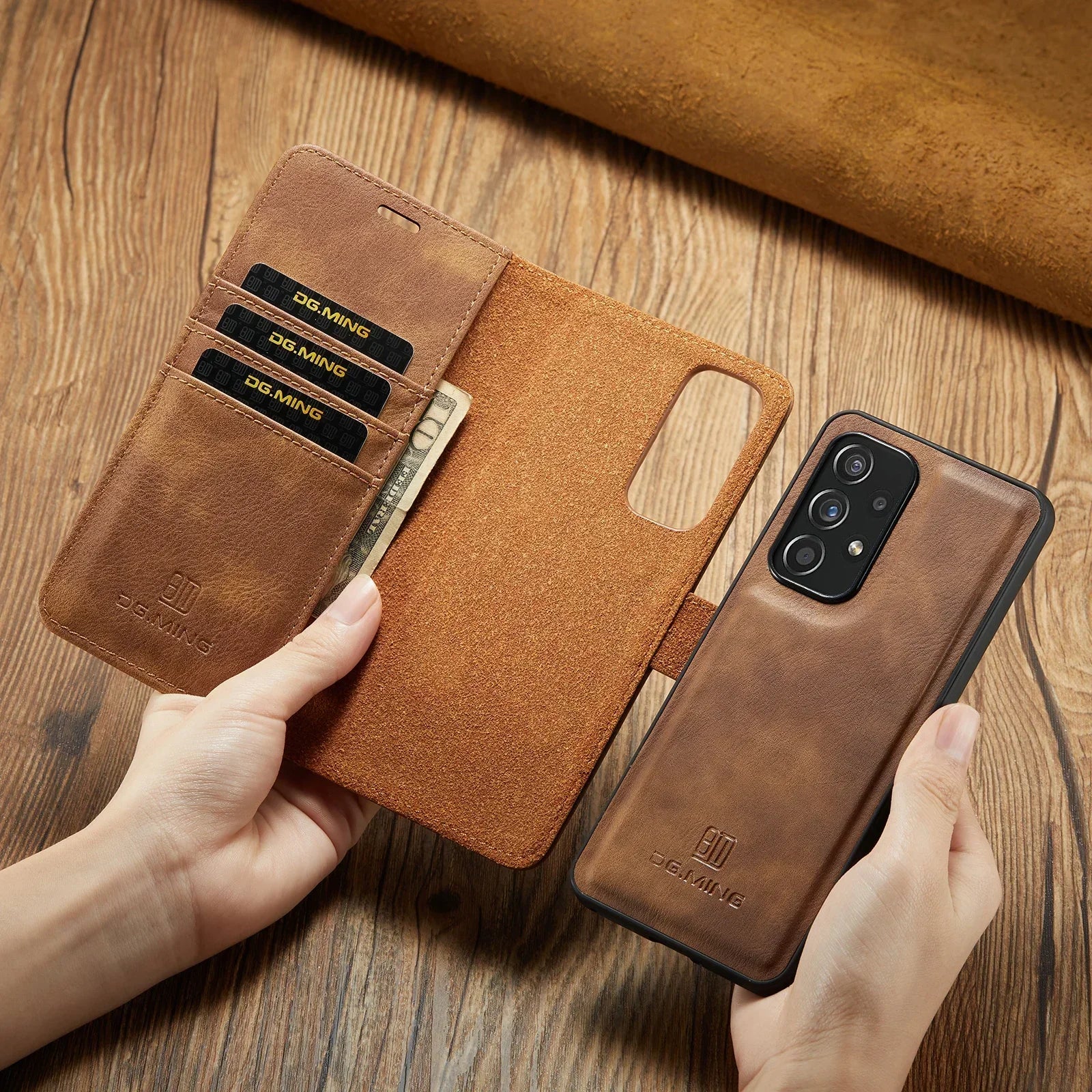 RFID Crossbody Wallet for Samsung Galaxy