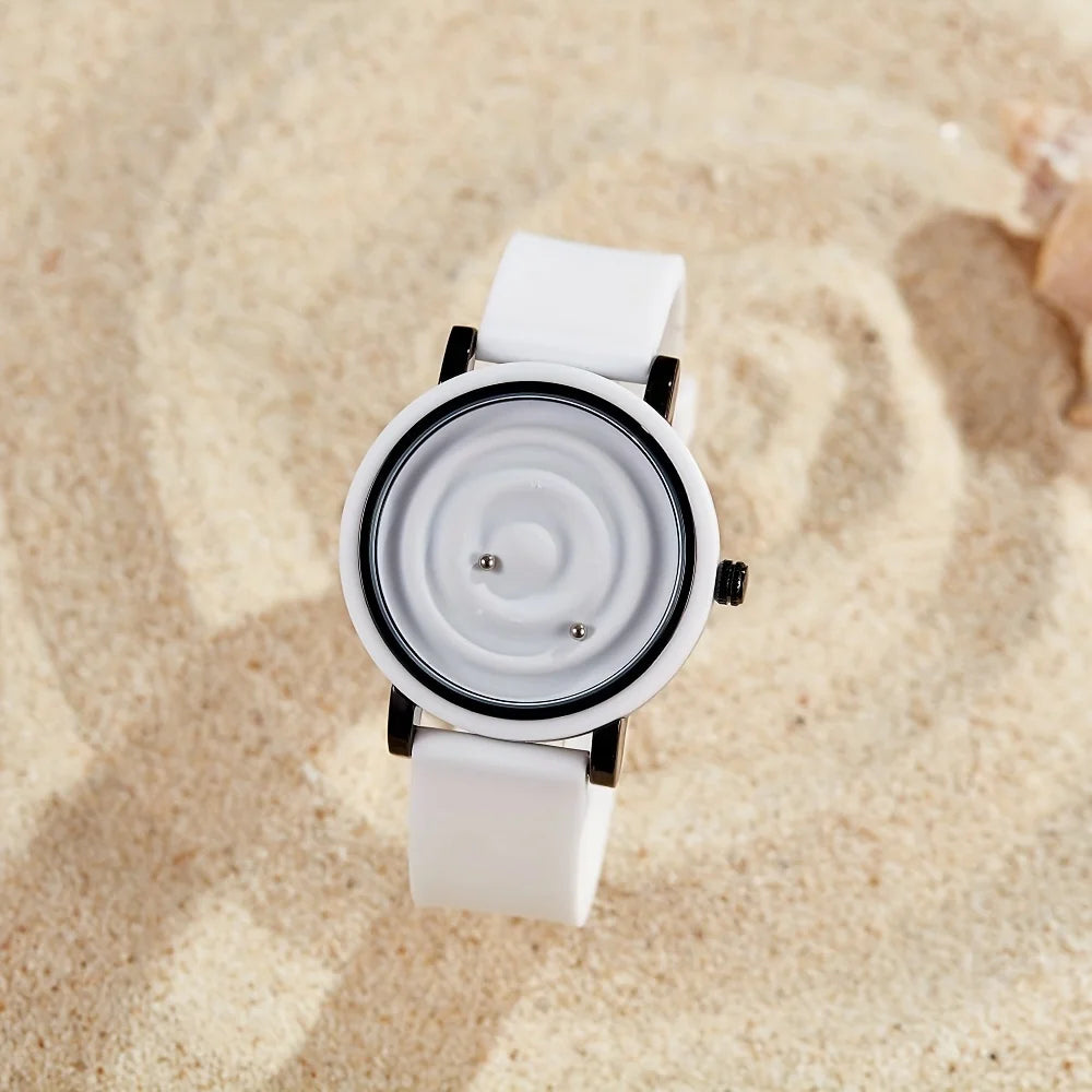 Floating Magnetic Pointer Watch