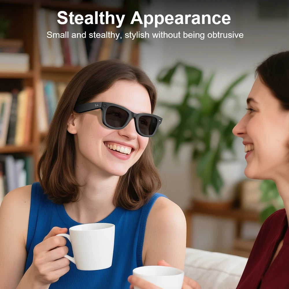 Discreet Recording Stickers for Ray-Ban Meta