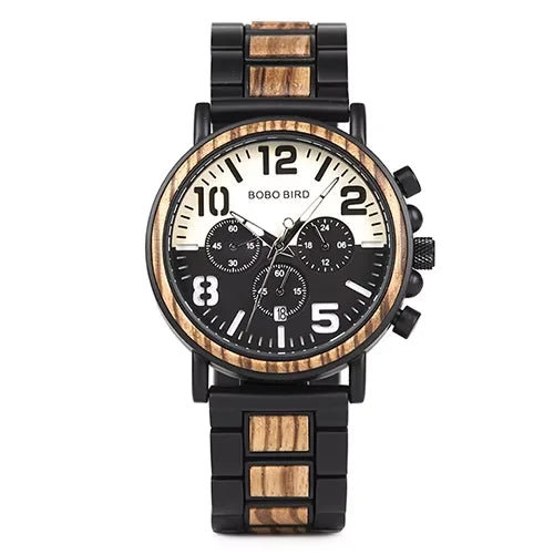 Men’s Wooden Chronograph