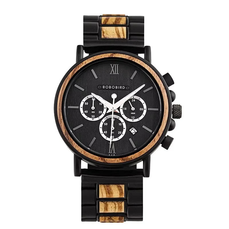 Men’s Wooden Chronograph