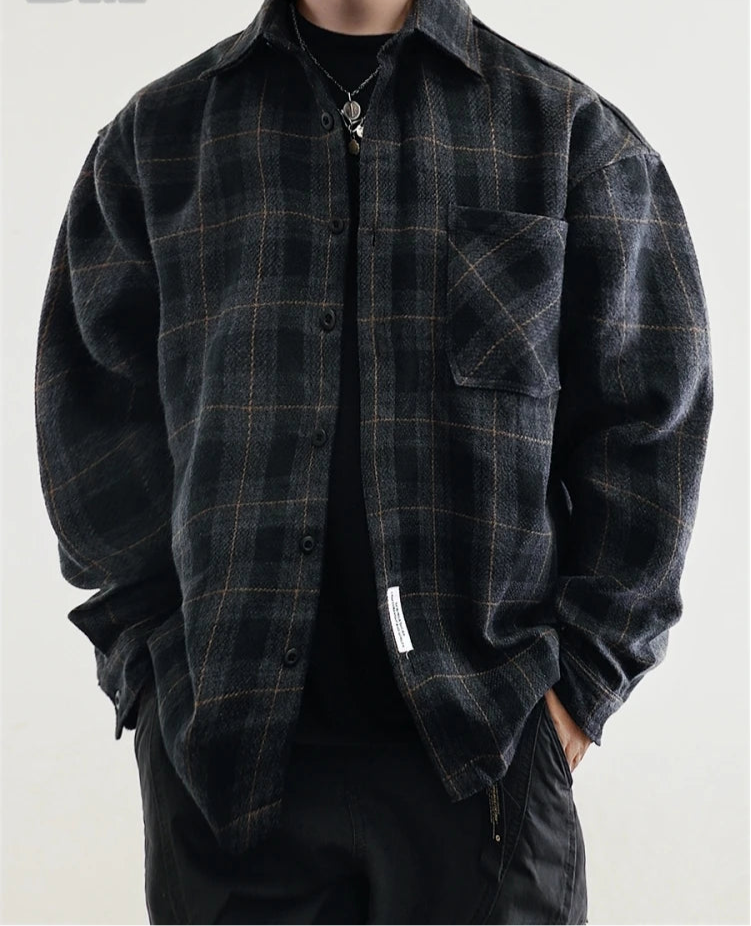 Urban Edge Plaid Overshirt