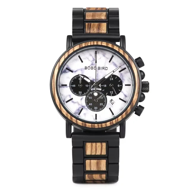 Men’s Wooden Chronograph