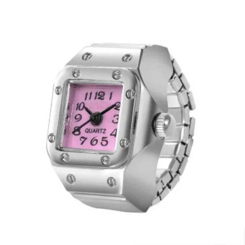 Vintage Punk Finger Watch Ring