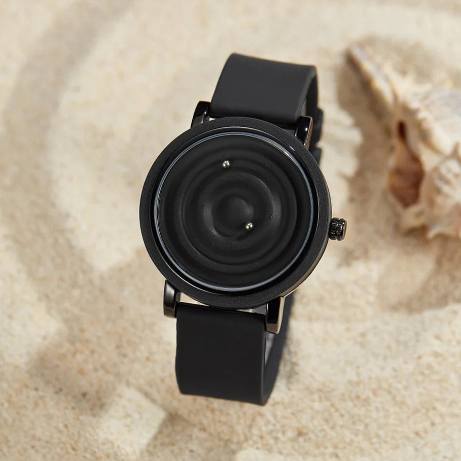 Floating Magnetic Pointer Watch