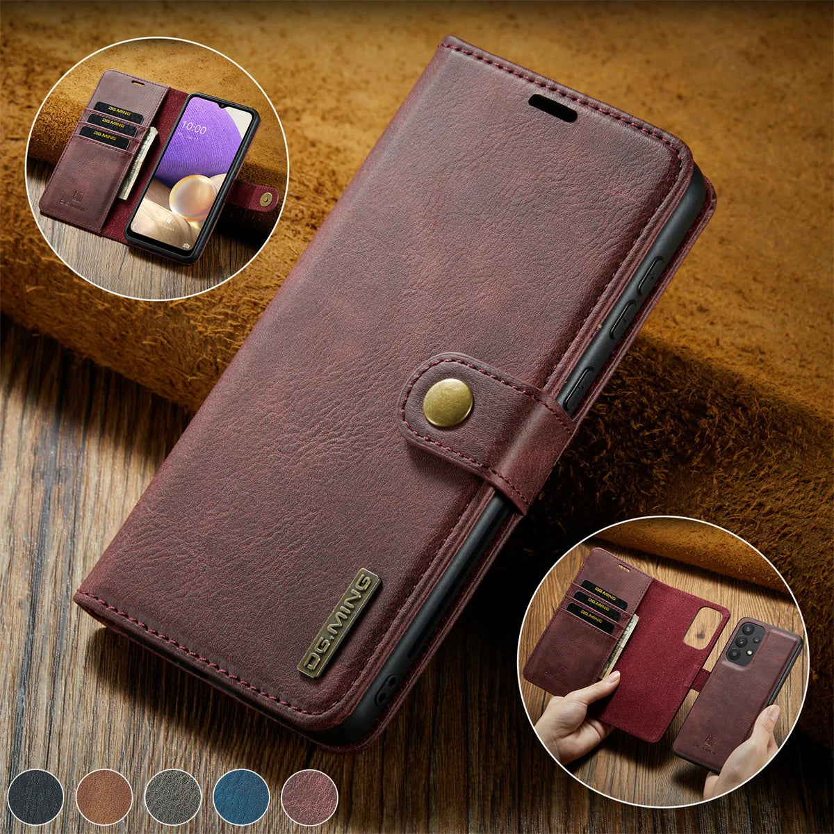 RFID Crossbody Wallet for Samsung Galaxy