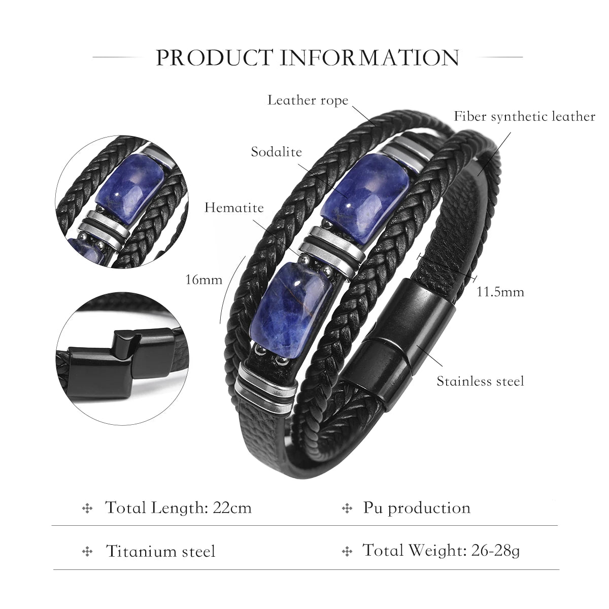 Classic Men&#39;s Bracelet