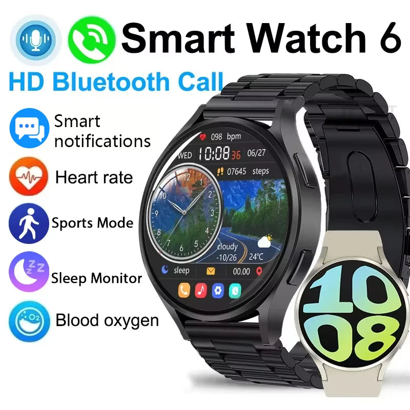 Smart Watch – Stylish Unisex Health & Fitness Companion