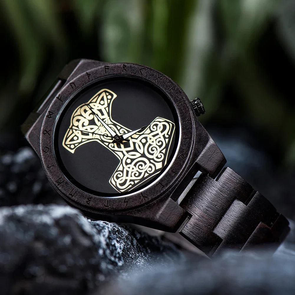 Wooden Viking Watch