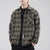 Retro Revival – Men's Woolen Plaid Overshirt