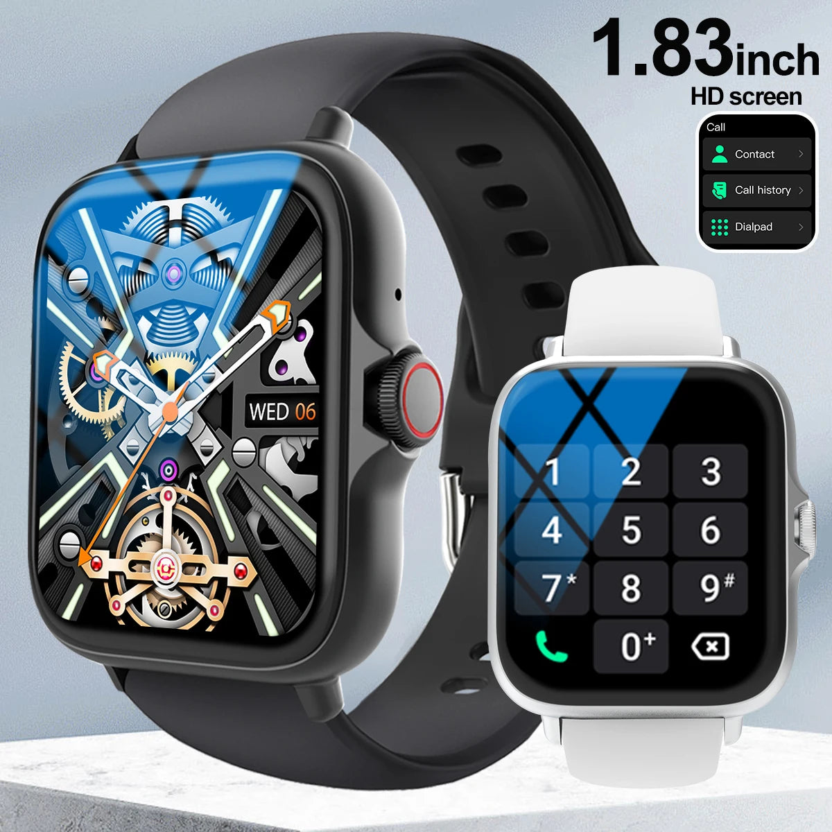 Smartwatch with 1.83-Inch HD Screen