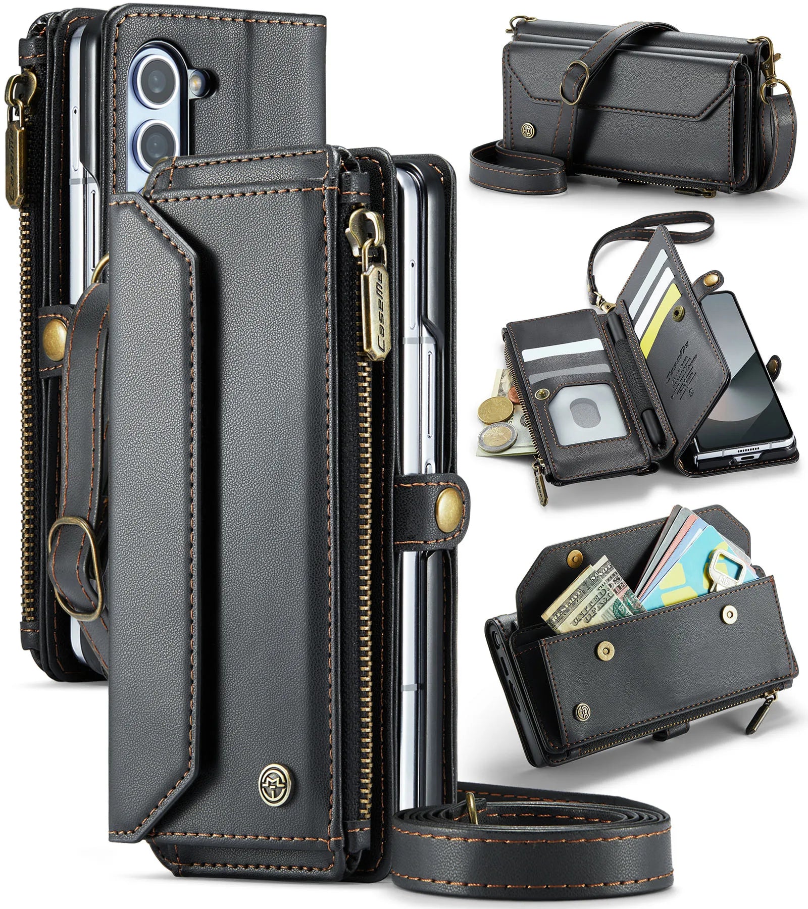 The Ultimate All-in-One Organizer: Crossbody Wallet Purse