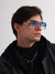 Luxury Square-Frame Gradient Sunglasses