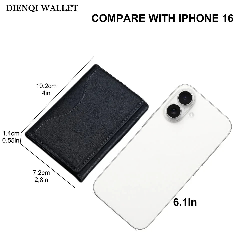 Trifold Magnetic Phone Wallet