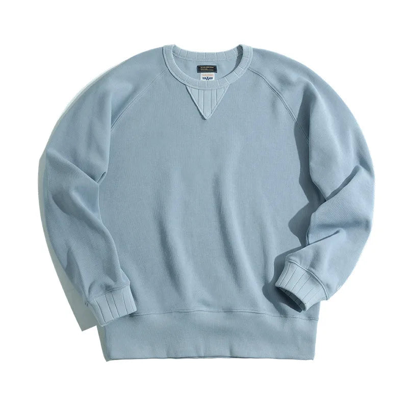 Minimalist Comfort – Men&#39;s Oversized Streetwear Sweatshirt