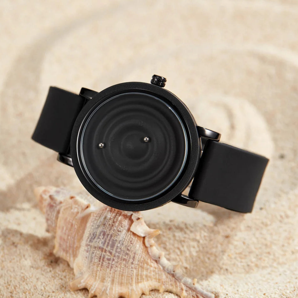 Floating Magnetic Pointer Watch
