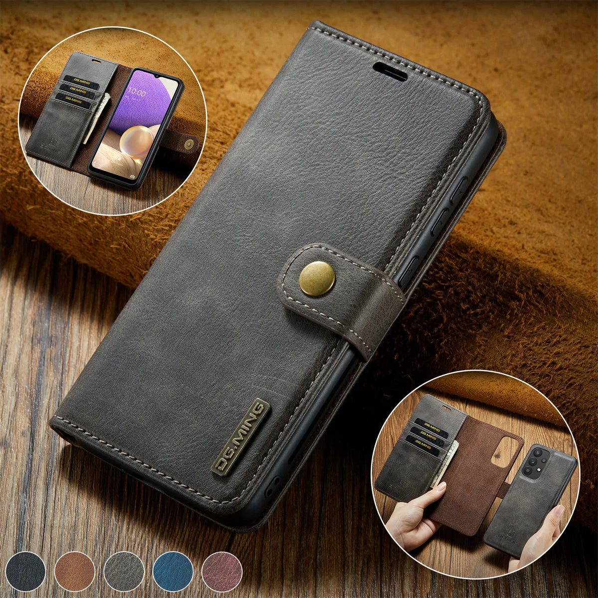 RFID Crossbody Wallet for Samsung Galaxy
