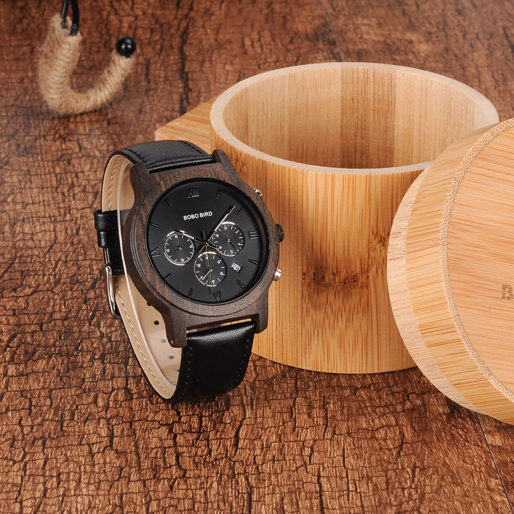 Elegant Wooden Watch