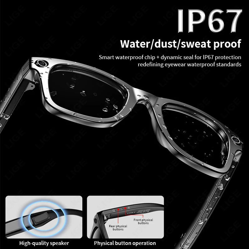 AI Camera Smart Glasses